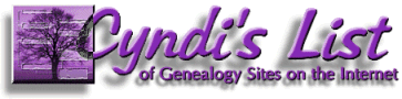 Cyndi's List of Genealogy Sites on the Internet